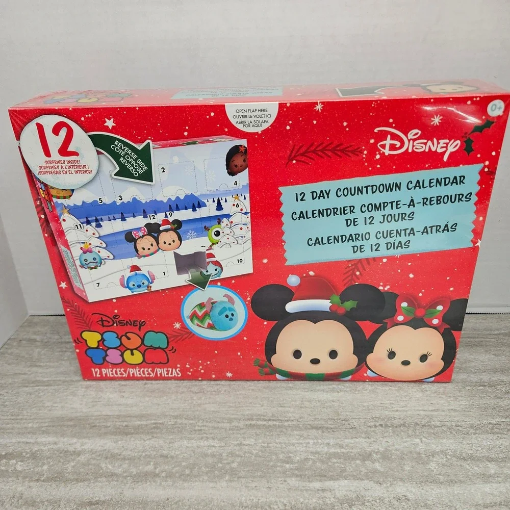 Disney Tsum Tsum 12 Day Countdown Holiday‎ Advent Calendar Surprise Figures